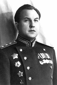 Porträt von Viktor Abakumov