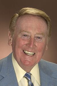 Porträt von Vin Scully