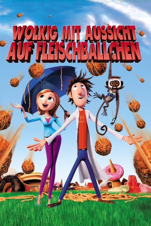 Filmplakat zu Wolkig mit Aussicht auf Fleischbällchen