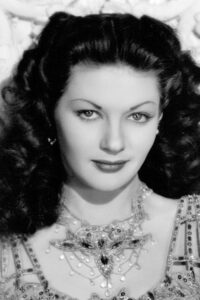 Porträt von Yvonne De Carlo