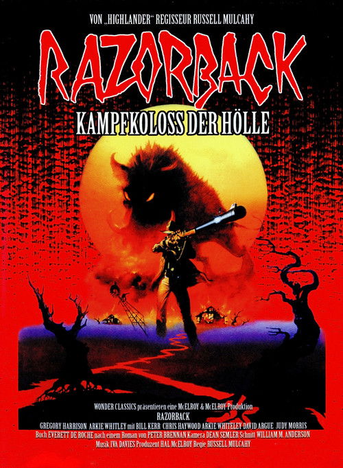 Razorback - Kampfkoloß der Hölle Filmplakat