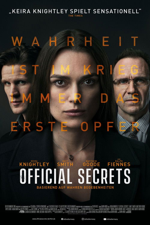 Official Secrets Poster
