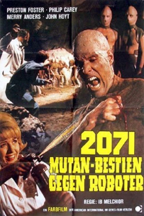 2071: Mutan-Bestien gegen Roboter Filmplakat