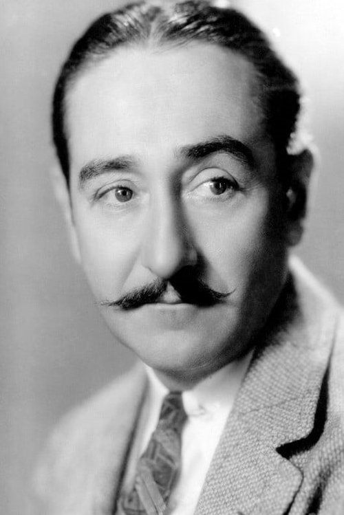 Porträt von Adolphe Menjou