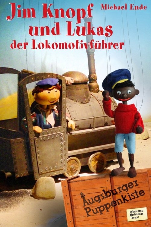 Serienplakat zu Augsburger Puppenkiste – Jim Knopf und Lukas der Lokomotivführer