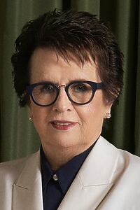 Porträt von Billie Jean King