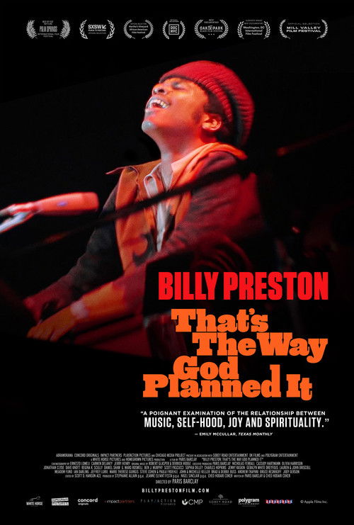 Filmplakat zu Billy Preston: That's the Way God Planned It