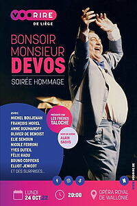 Filmplakat zu Bonsoir Monsieur Devos