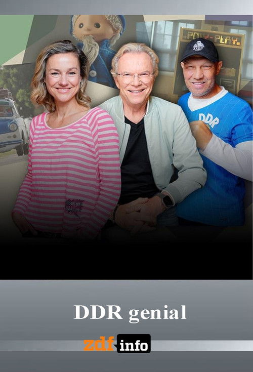 Serienplakat zu DDR Genial