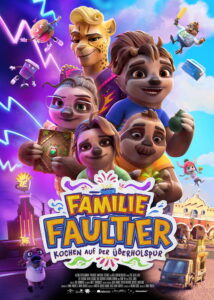 Filmplakat zu Familie Faultier - Kochen auf der Überholspur