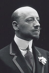 Porträt von Gabriele D'Annunzio
