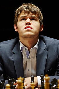Porträt von Magnus Carlsen