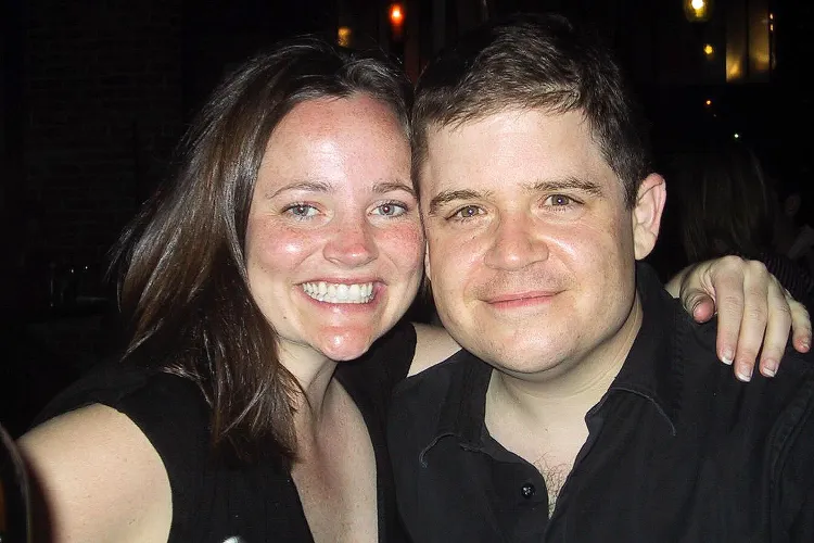 Michelle McNamara and Patton Oswalt