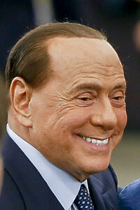 Porträt von Silvio Berlusconi