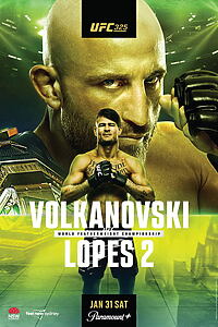Filmplakat zu UFC 325: Volkanovski vs. Lopes 2