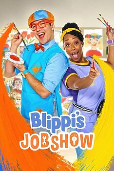Serienplakat zu Blippis Berufe-Show