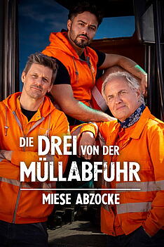 Filmplakat zu Die Drei von der Müllabfuhr - Miese Abzocke