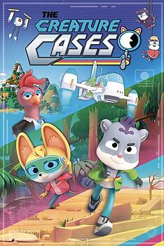 Serienplakat zu Die tierischen Fälle von Kit und Sam