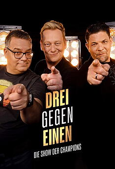 Serienplakat zu Drei gegen Einen – Die Show der Champions