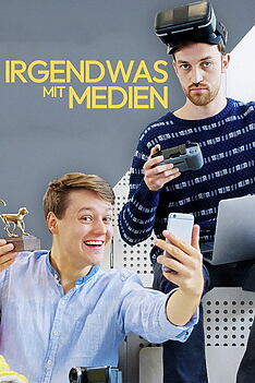 Serienplakat zu Irgendwas mit Medien