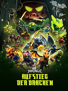 Serienplakat zu LEGO Ninjago: Aufstieg der Drachen