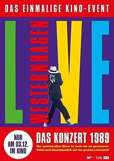 Filmplakat zu Marius Müller-Westernhagen - Live 1989