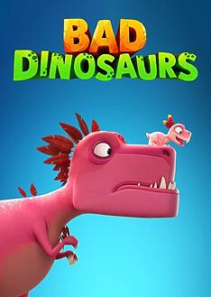 Serienplakat zu Miese Dinos