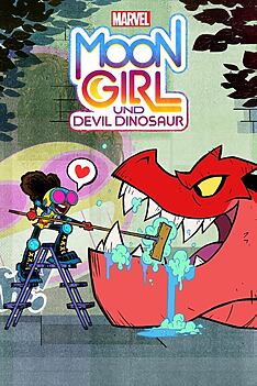 Serienplakat zu Moon Girl und Devil Dinosaur