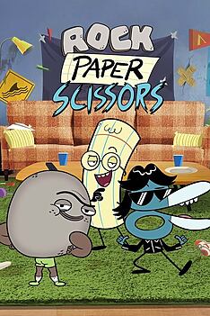 Serienplakat zu Schere, Stein, Papier
