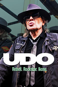 Filmplakat zu UDO Rebell. Rockstar. Ikone.