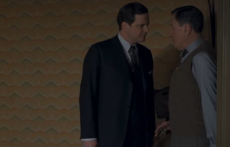 Schauspieler Colin Firth im Film The Kings Speech