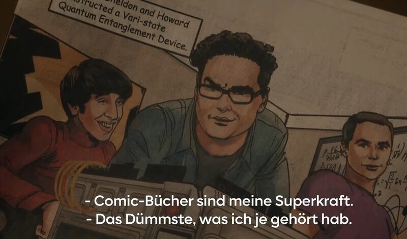 The big Bang Therory Comic