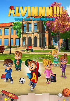 Serienplakat zu Alvinnn!!! und die Chipmunks