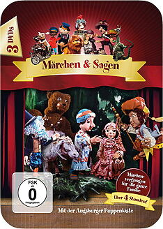 Serienplakat zu Augsburger Puppenkiste - Das Tanzbärenmärchen