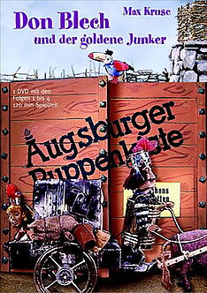 Serienplakat zu Augsburger Puppenkiste - Don Blech und der goldene Junker