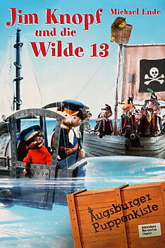 Serienplakat zu Augsburger Puppenkiste - Jim Knopf und die Wilde 13