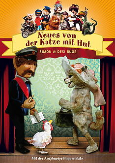 Serienplakat zu Augsburger Puppenkiste - Neues von der Katze mit Hut
