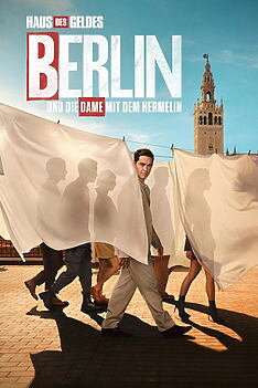 Serienplakat zu Berlin und die Dame mit dem Hermelin