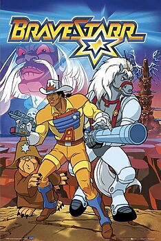 Serienplakat zu BraveStarr