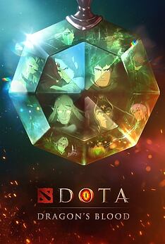 Serienplakat zu DOTA: Dragon's Blood