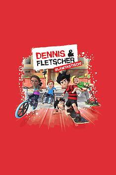 Serienplakat zu Dennis & Fletscher – Blämtastisch!