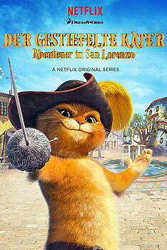 Serienplakat zu Der gestiefelte Kater – Abenteuer in San Lorenzo