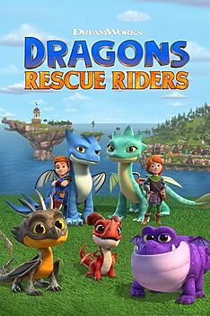 Serienplakat zu Dragons - Die jungen Drachenretter