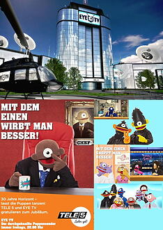 Serienplakat zu Eye TV - der durchgeknallte Puppensender