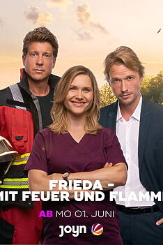 Serienplakat zu Frieda - Mit Feuer und Flamme