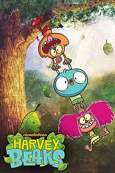 Serienplakat zu Harveys schnabelhafte Abenteuer