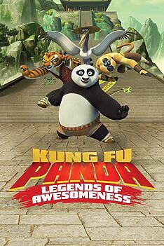 Serienplakat zu Kung Fu Panda – Legenden mit Fell und Fu