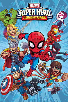 Serienplakat zu Marvel Superhelden Abenteuer