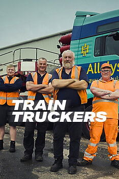 Serienplakat zu Mission Schwertransport – Züge