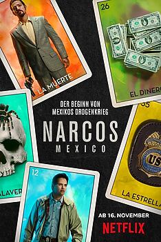 Serienplakat zu Narcos Mexico